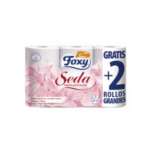 PAPEL HIGENICO FOXY SEDA