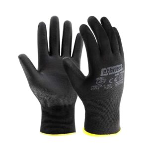 GUANTE JUPITER PROTECC NEGRO T-10