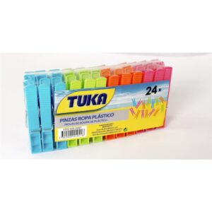 PINZA ROPA  PLASTICO P.24