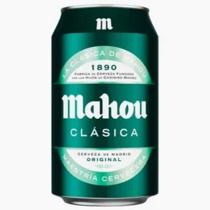 Cerveza mahou lata 33cl